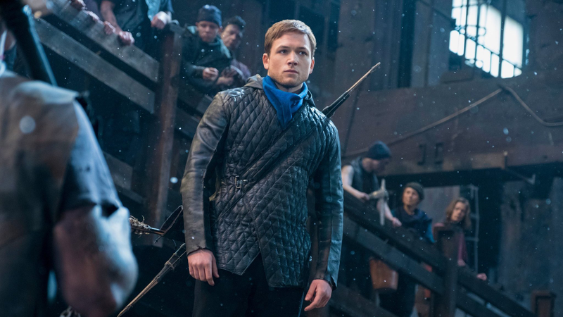 Robin of Locksley addresses the beleaguered steelworkers of Nottingham Forest.
